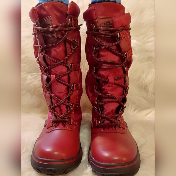 Coach Red Boots - Picture 1 of 7